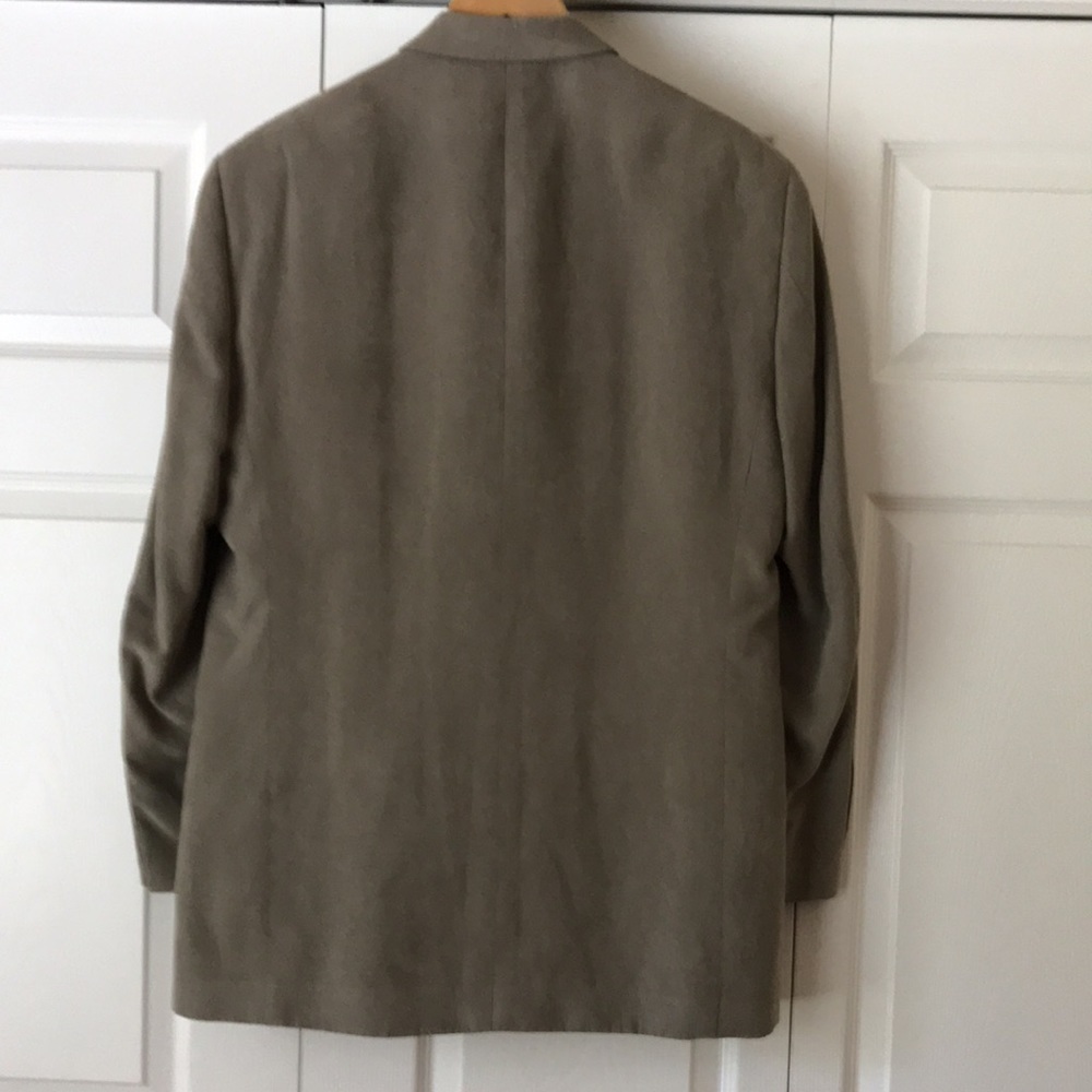 Alfani Suede Sport Coat Size 42 L - Picture 5 of 5
